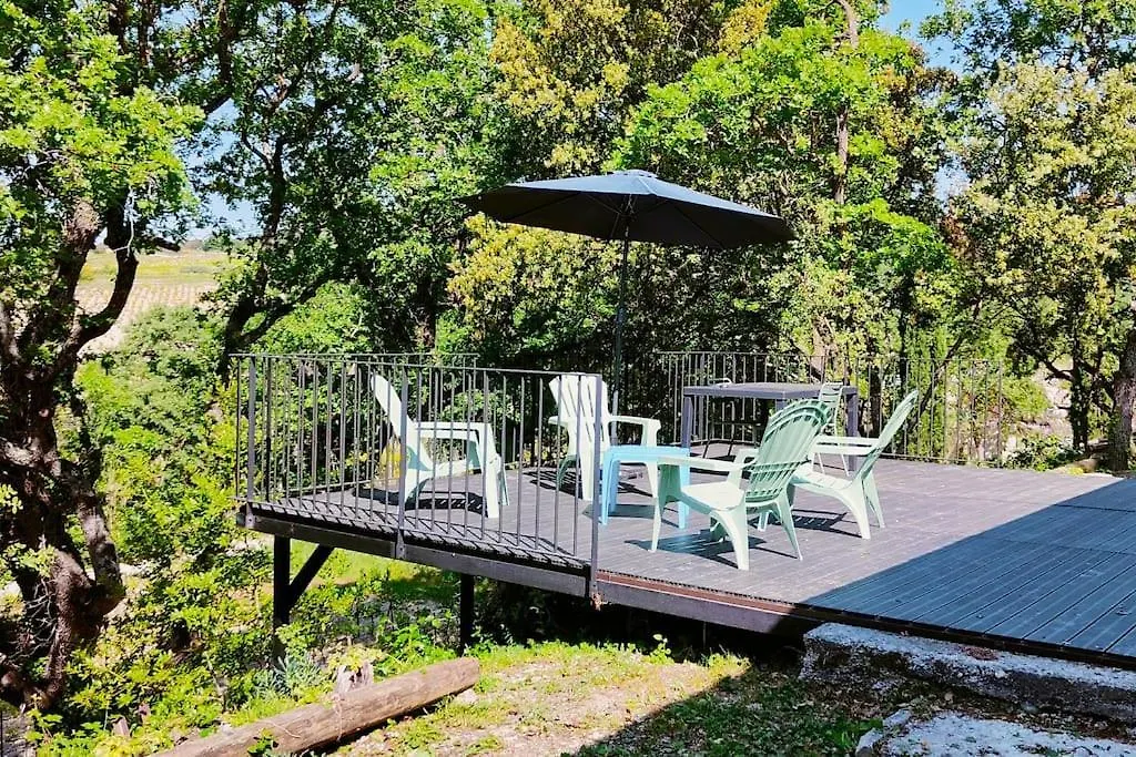 maison dans un écrin de chênes provençale Saint-Maurice-sur-Eygues